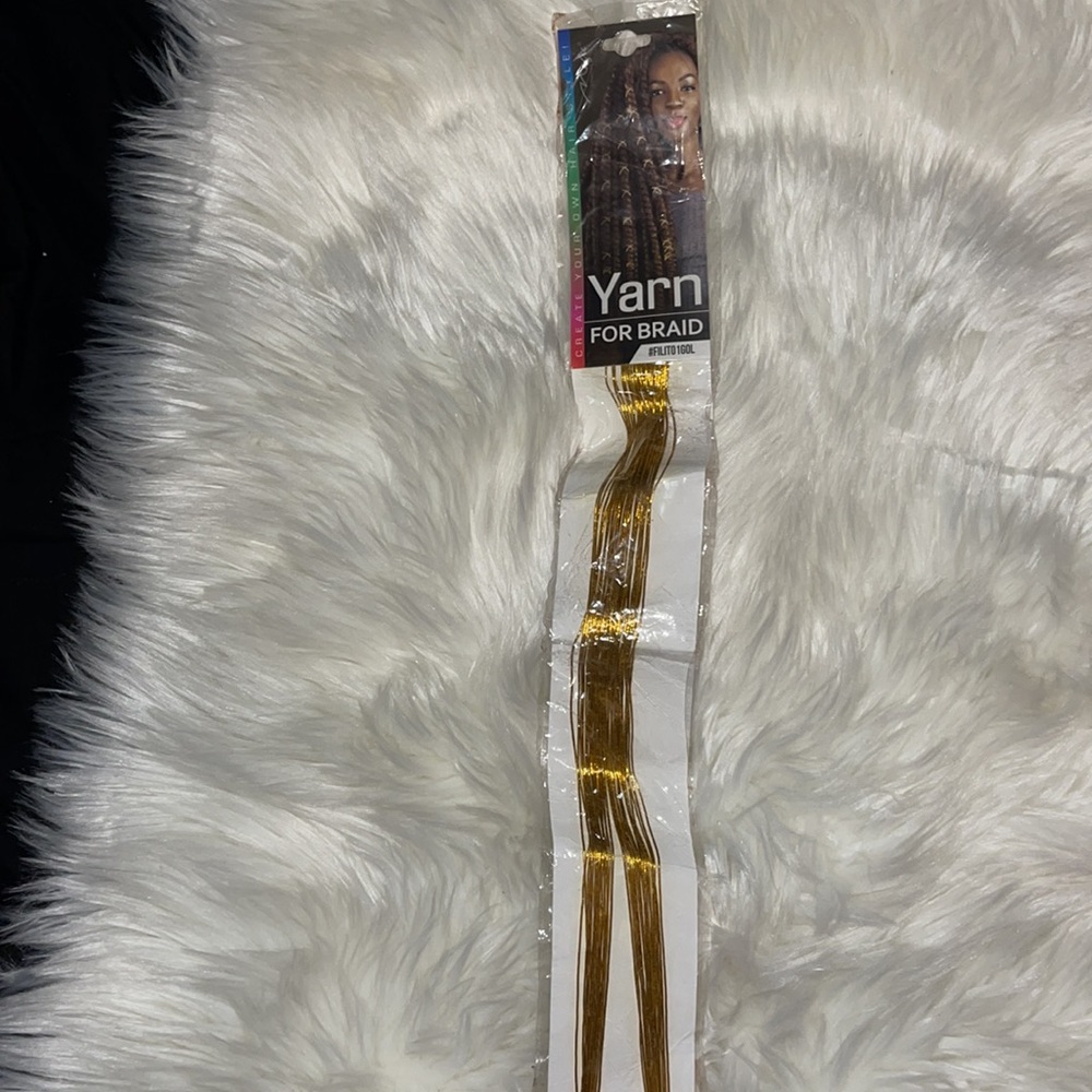 Gold Yarn For braid - Picture 6 of 6